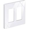 image1 PK 2 Gang Screwless Decorative Wall Plate