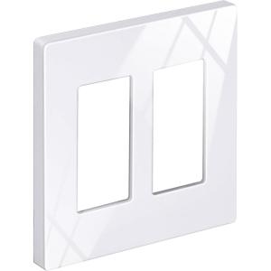 image1 PK 2 Gang Screwless Decorative Wall Plate