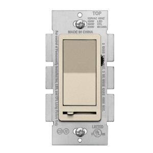 imageBESTTEN Matte Silver Dimmer Light Switch Single Pole or 3Way Compatible with Dimmable LED CFL Incandescent and Halogen Bulb 120VAC Signature Collection Series UL ListedChampagne Gold